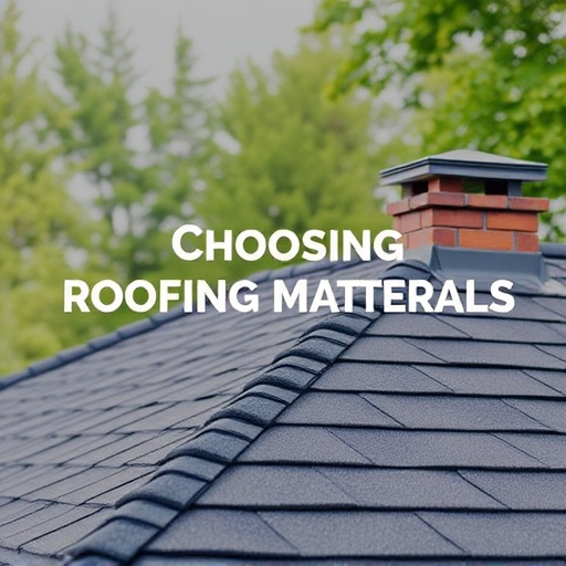 Choosing Roofing Materials