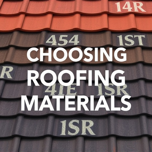 Choosing Roofing Materials