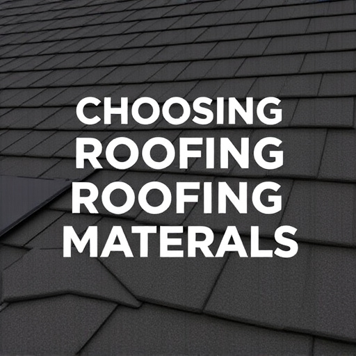 Choosing Roofing Materials