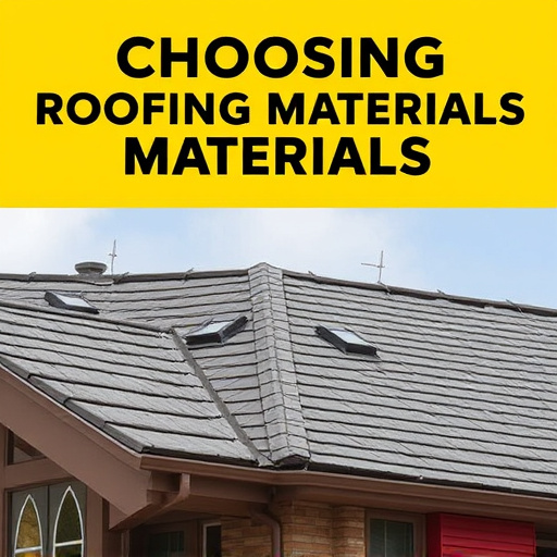 Choosing Roofing Materials