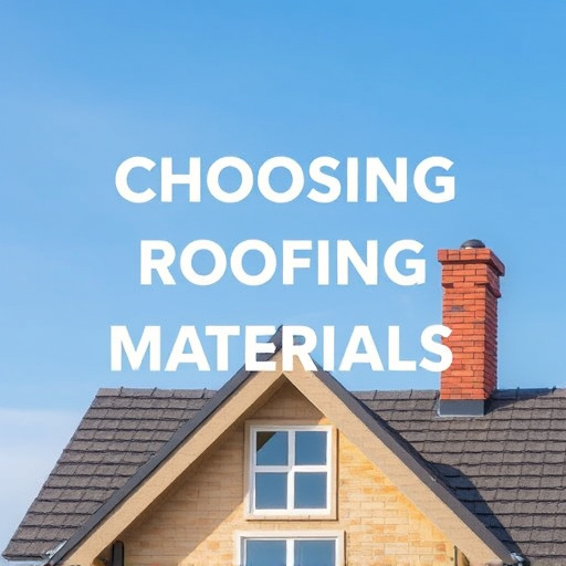 Choosing Roofing Materials
