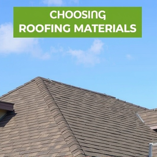 Choosing Roofing Materials