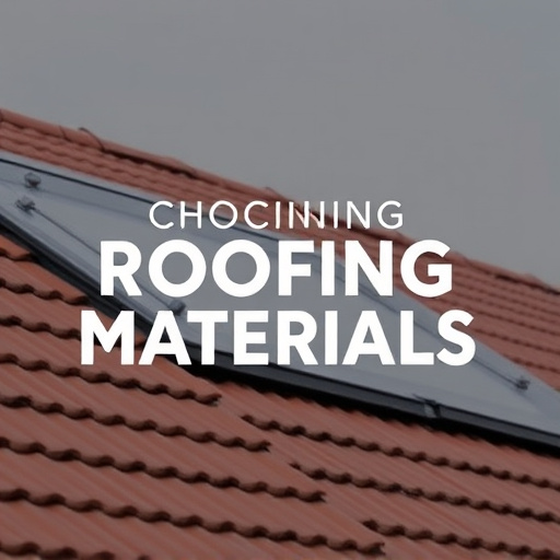 Choosing Roofing Materials