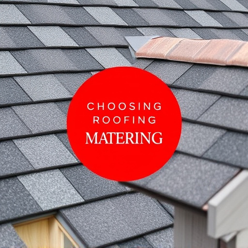 Choosing Roofing Materials