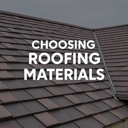 Choosing Roofing Materials