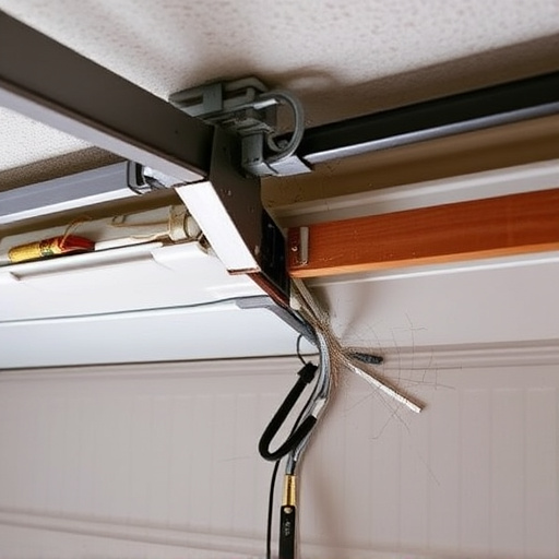 common causes of broken garage door tracks and rollers