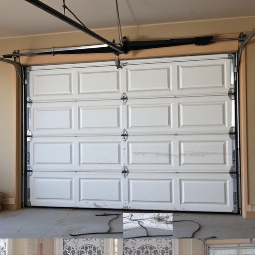 common causes of broken garage door tracks and rollers