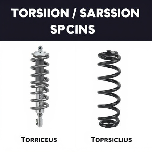 difference between torsion and extension springs explained