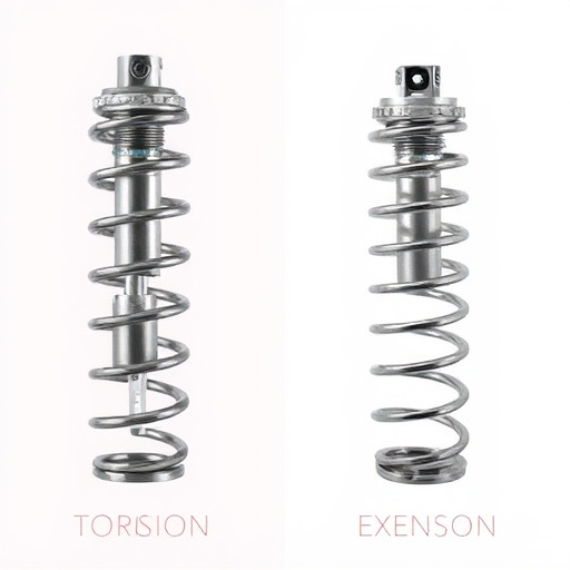 difference between torsion and extension springs explained