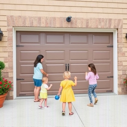 garage door safety tips for families with children