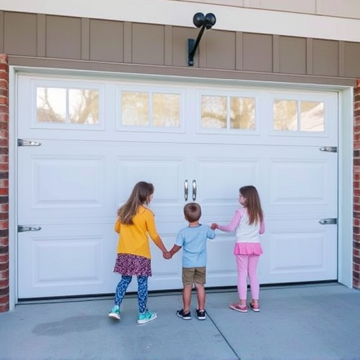 garage door safety tips for families with children