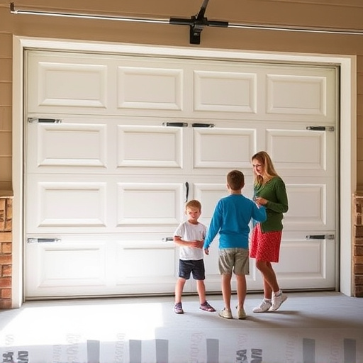 garage door safety tips for families with children