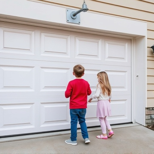 garage door safety tips for families with children