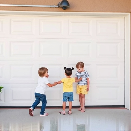 garage door safety tips for families with children