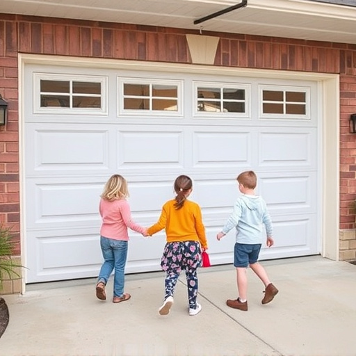 garage door safety tips for families with children