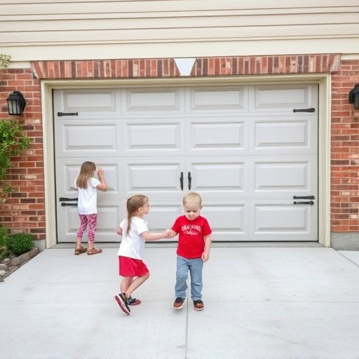 garage door safety tips for families with children
