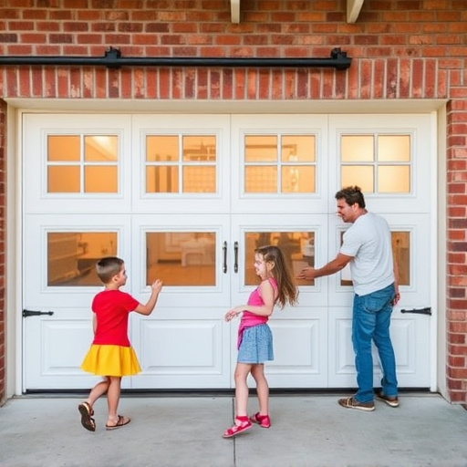 garage door safety tips for families with children
