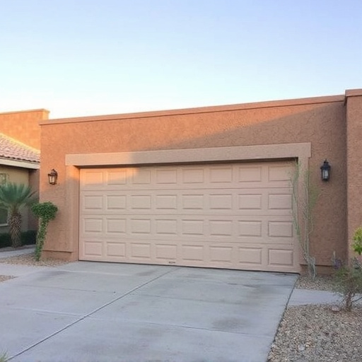 how dust and heat affect garage doors in the desert climate