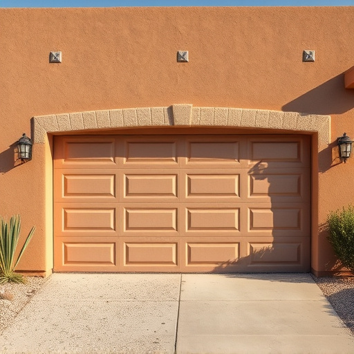 how dust and heat affect garage doors in the desert climate