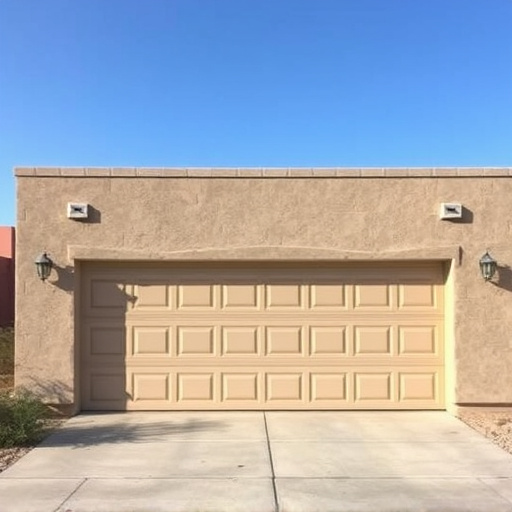 how dust and heat affect garage doors in the desert climate