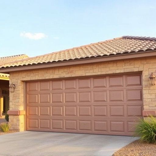 how dust and heat affect garage doors in the desert climate