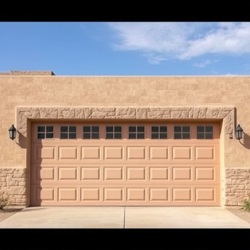 how dust and heat affect garage doors in the desert climate