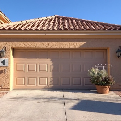 how dust and heat affect garage doors in the desert climate