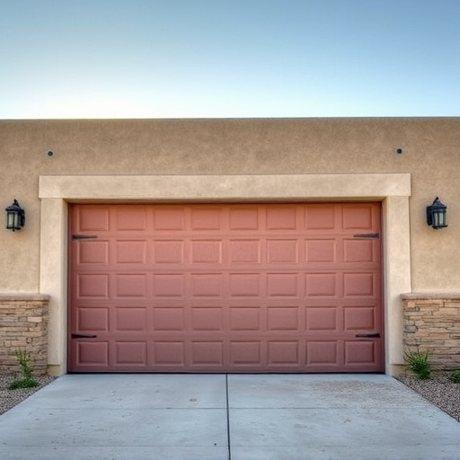 how dust and heat affect garage doors in the desert climate