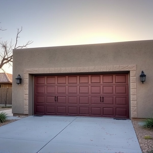 how dust and heat affect garage doors in the desert climate