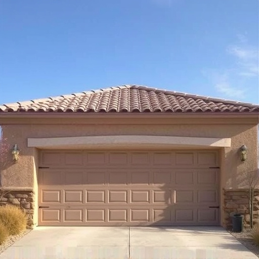 how dust and heat affect garage doors in the desert climate