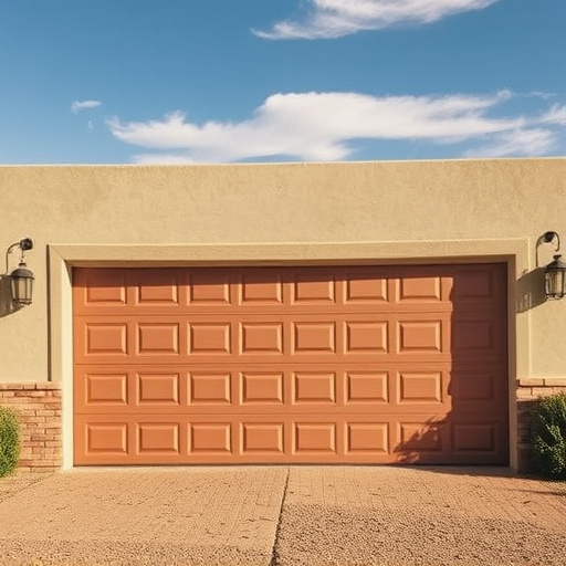 how dust and heat affect garage doors in the desert climate