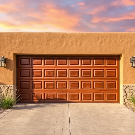 how dust and heat affect garage doors in the desert climate