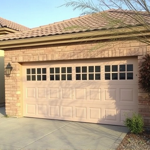 how dust and heat affect garage doors in the desert climate