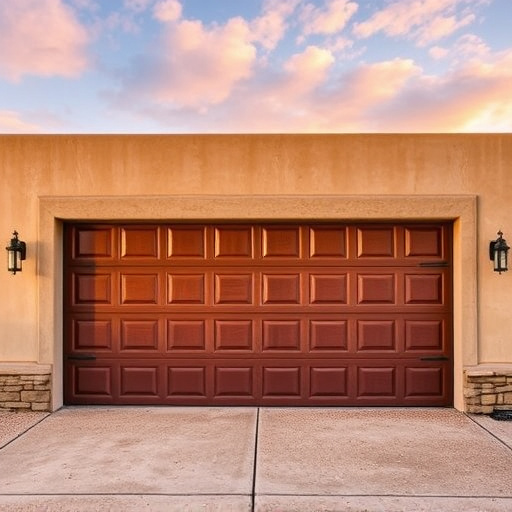 how dust and heat affect garage doors in the desert climate