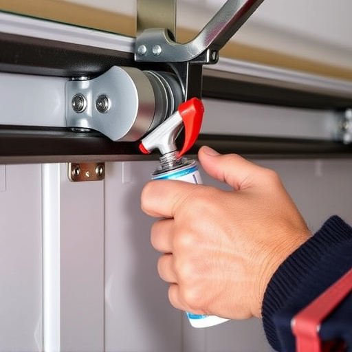 how to lubricate garage door rollers and hinges safely