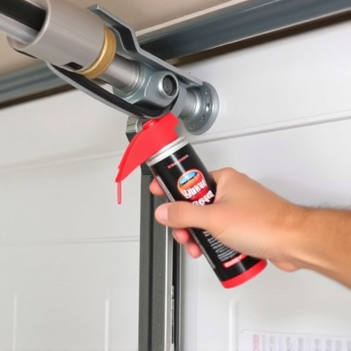how to lubricate garage door rollers and hinges safely