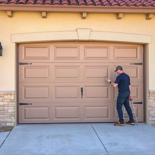 quick garage door repair in Tucson