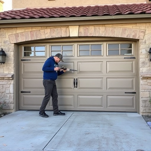 quick garage door repair in Tucson