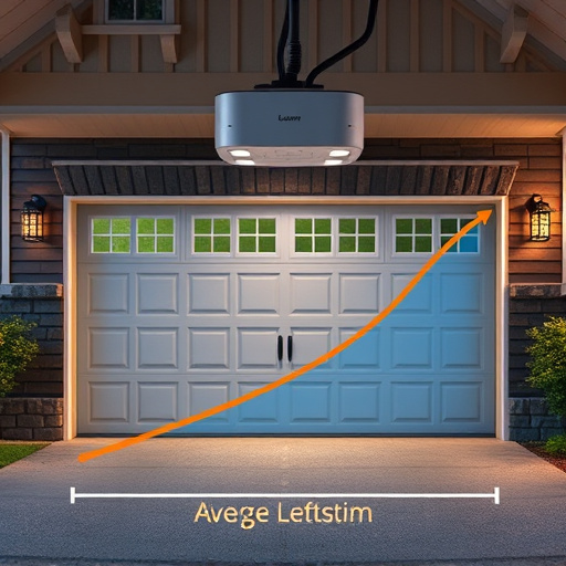 average lifespan of a residential garage door opener