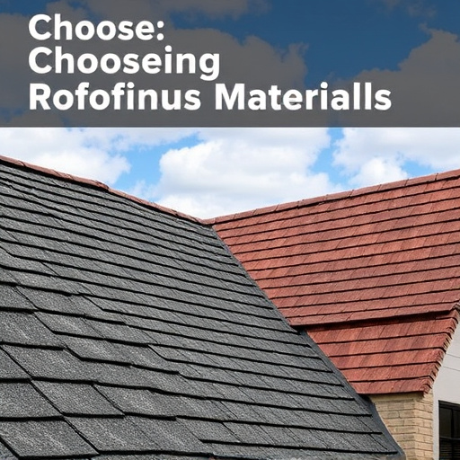 Choosing Roofing Materials