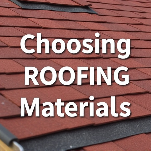 Choosing Roofing Materials