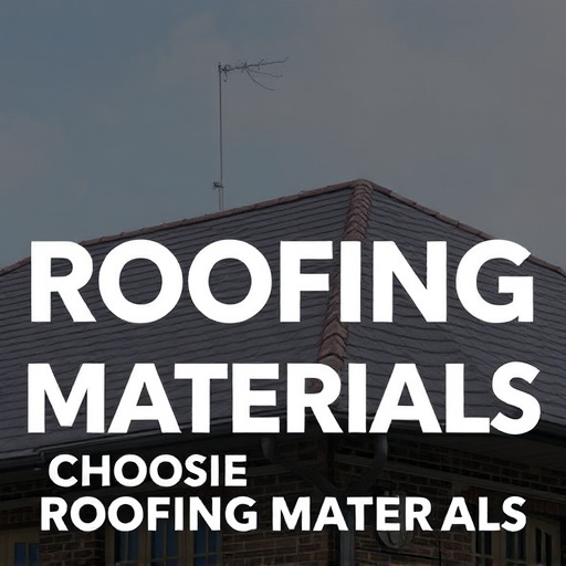 Choosing Roofing Materials