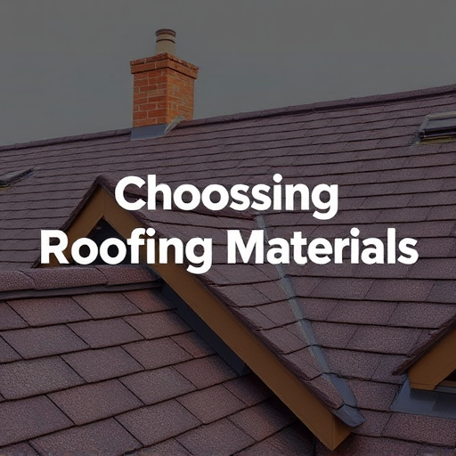 Choosing Roofing Materials