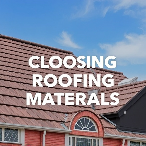 Choosing Roofing Materials