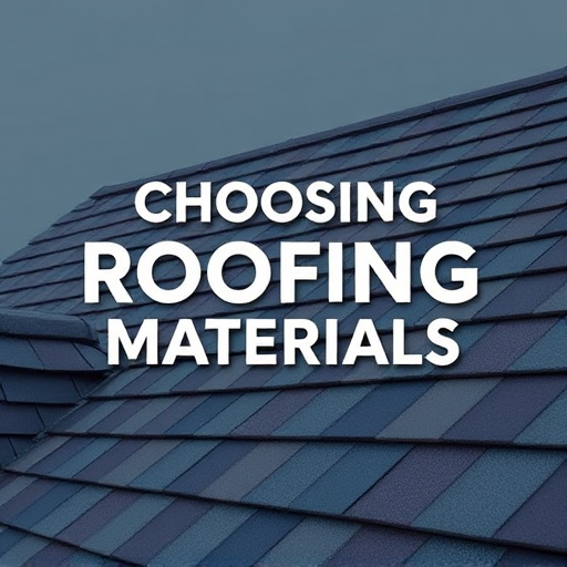 Choosing Roofing Materials