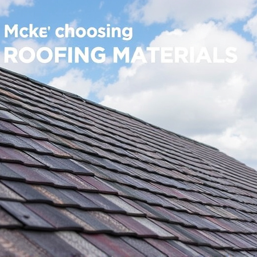 Choosing Roofing Materials