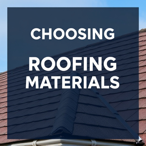 Choosing Roofing Materials