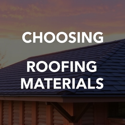 Choosing Roofing Materials
