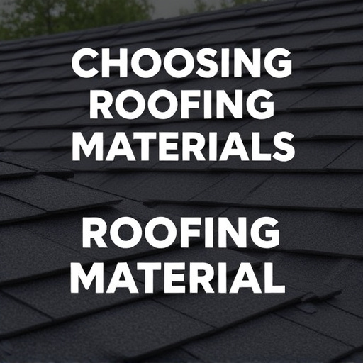 Choosing Roofing Materials