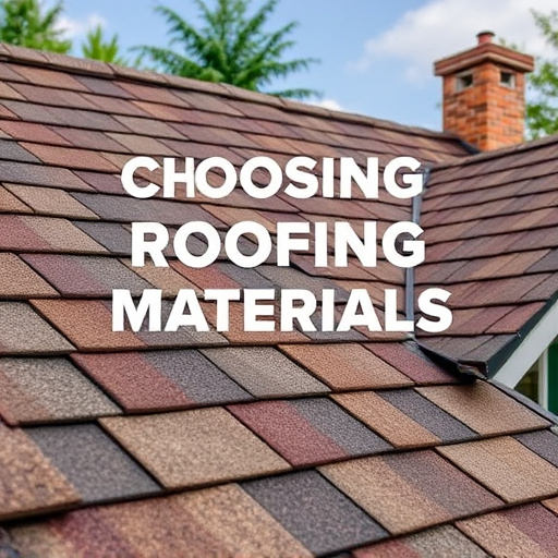Choosing Roofing Materials
